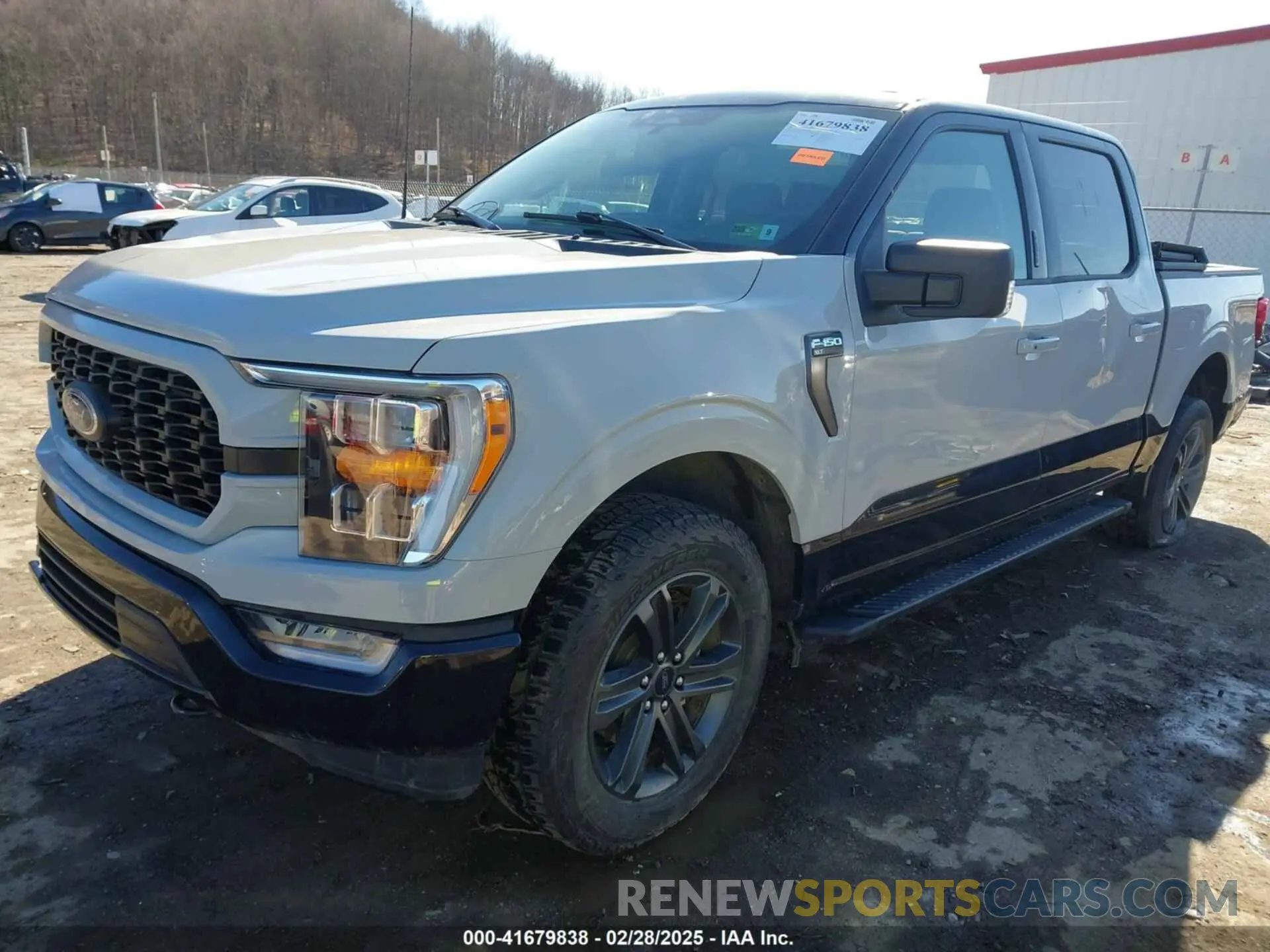2 Photograph of a damaged car 1FTFW1E57PKE92608 FORD F-150 2023