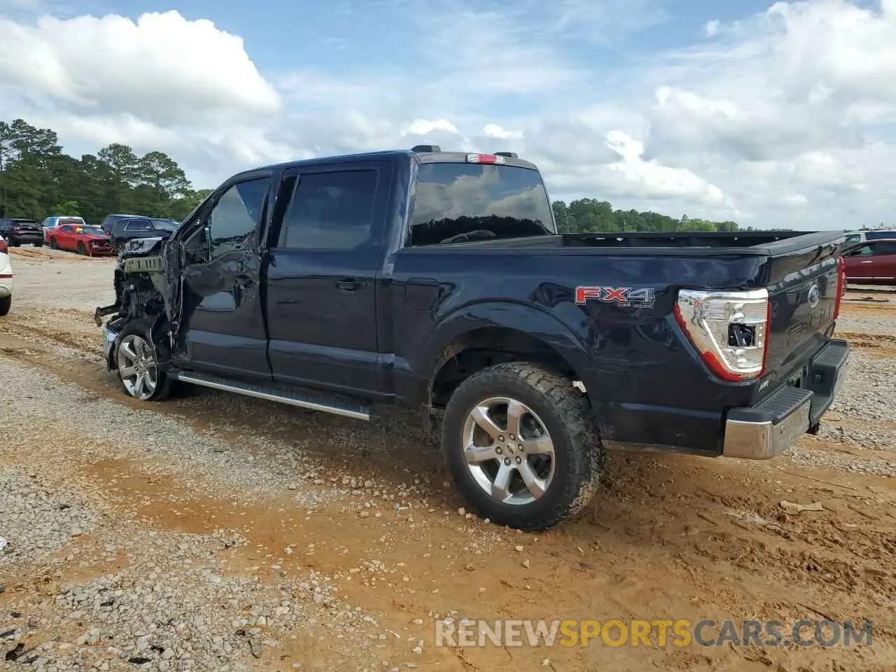 2 Photograph of a damaged car 1FTFW1E57PKF48238 FORD F-150 2023