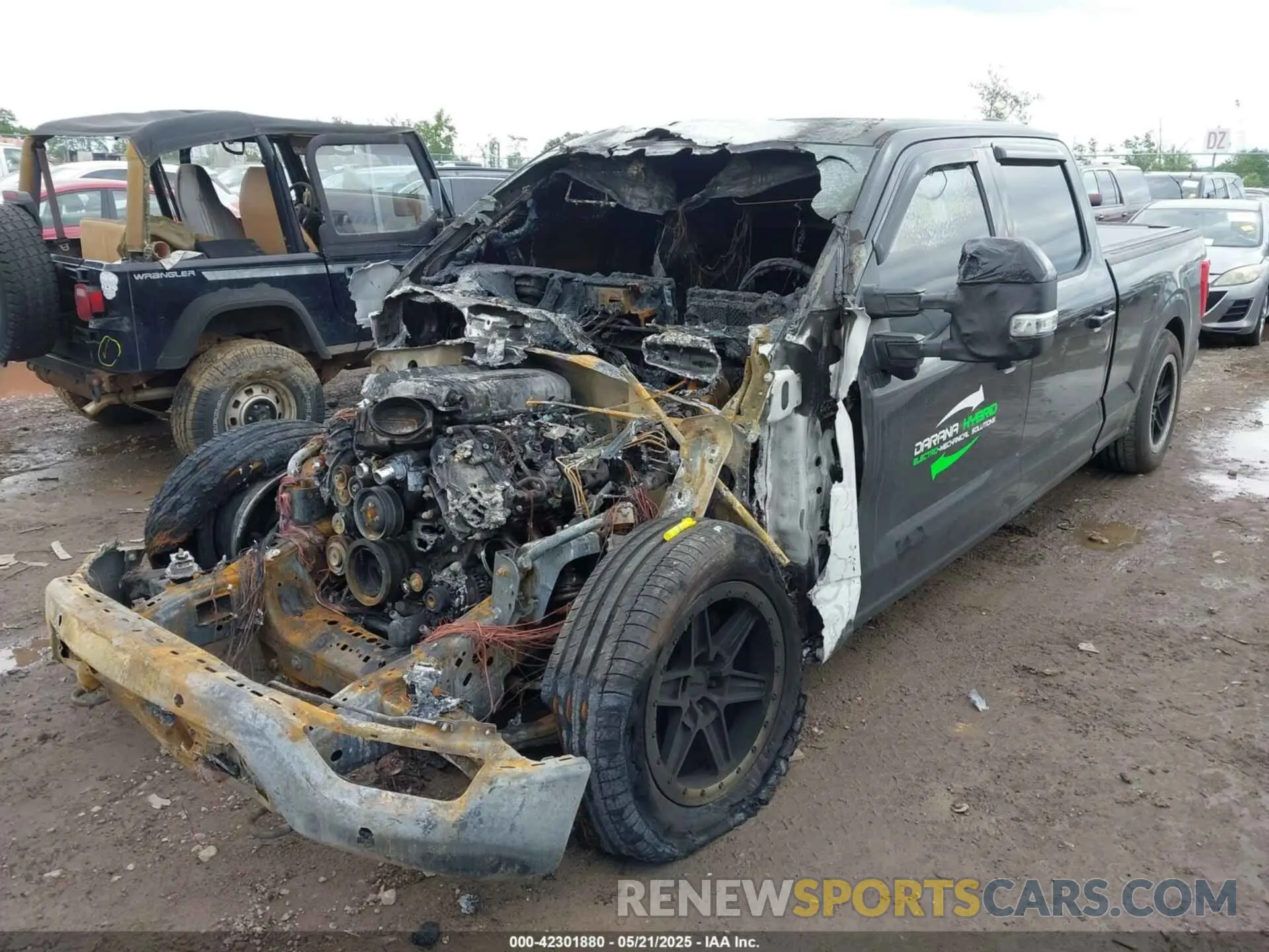 2 Photograph of a damaged car 1FTFW1E58PFB13849 FORD F-150 2023