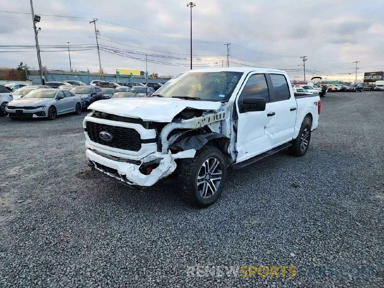 1 Photograph of a damaged car 1FTFW1E58PKE21692 FORD F-150 2023