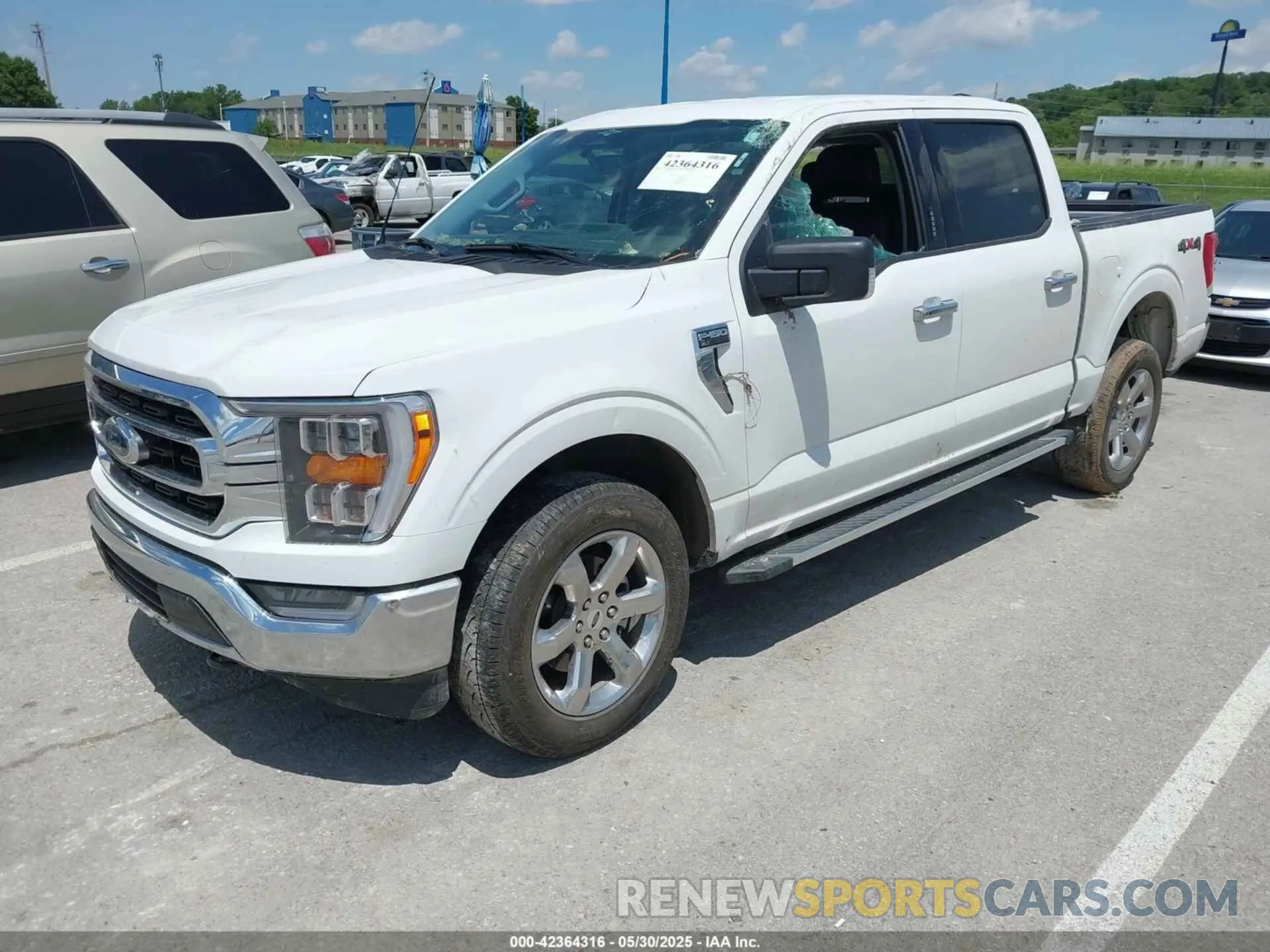 2 Photograph of a damaged car 1FTFW1E58PKF17127 FORD F-150 2023