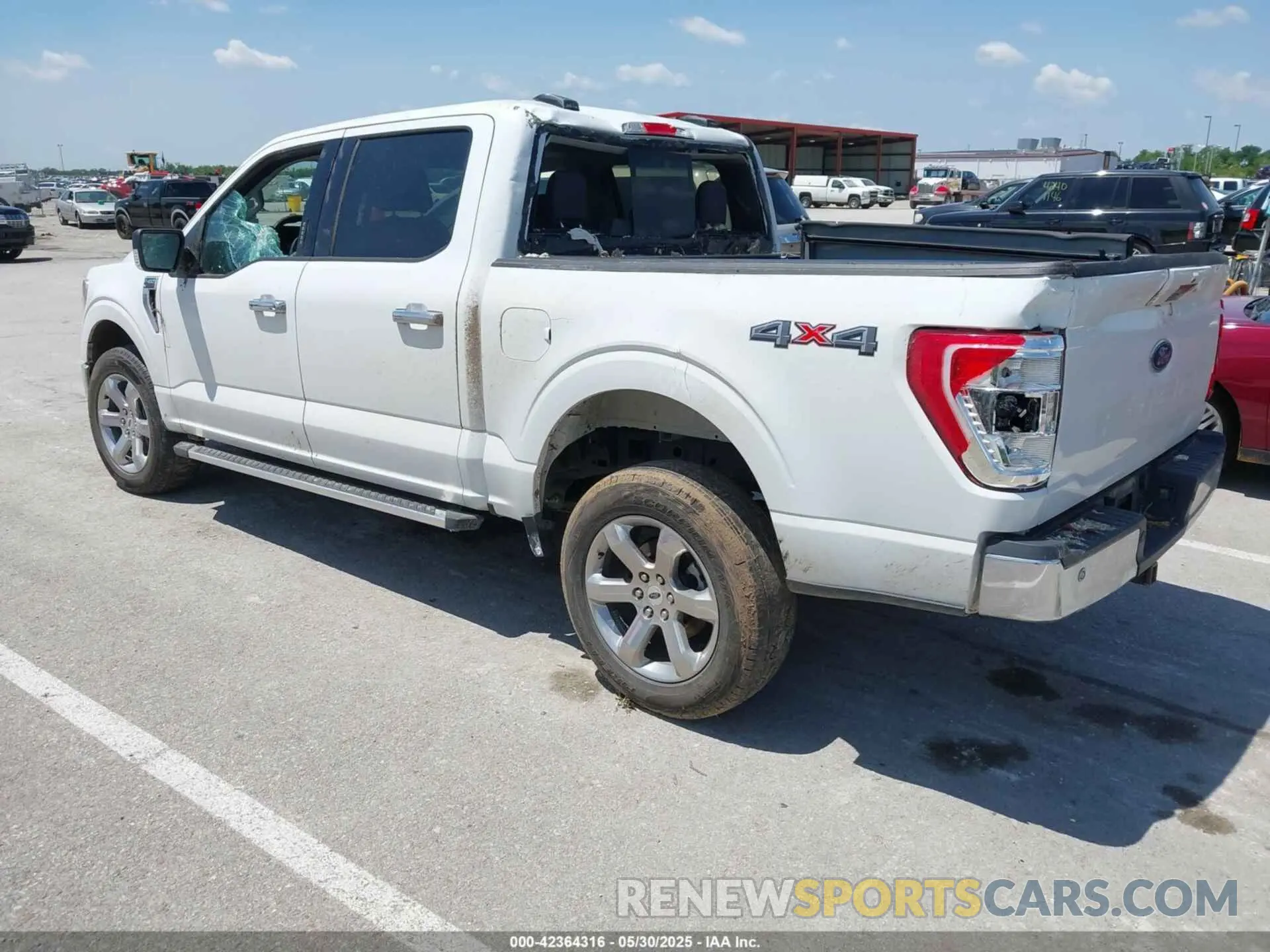 3 Photograph of a damaged car 1FTFW1E58PKF17127 FORD F-150 2023