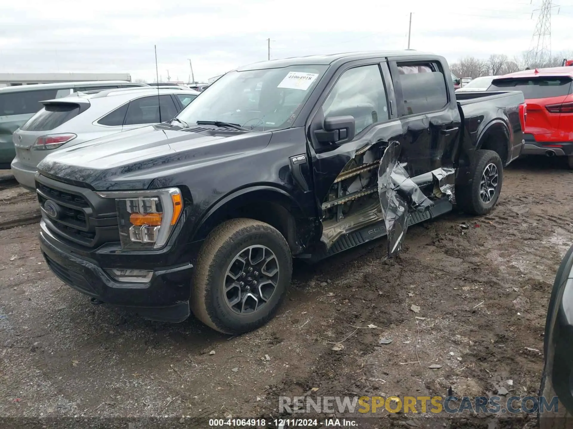 2 Photograph of a damaged car 1FTFW1E59PFA89187 FORD F-150 2023
