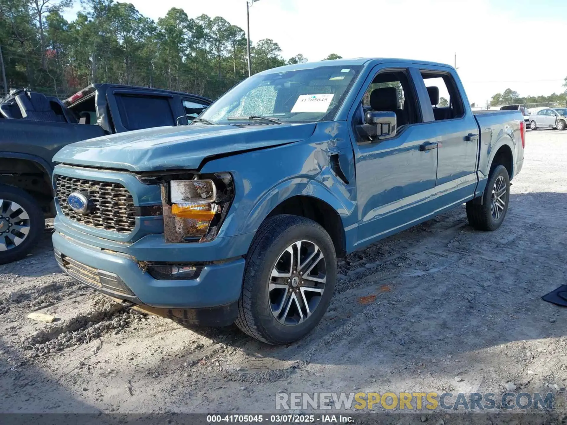 2 Photograph of a damaged car 1FTFW1E59PKE71629 FORD F-150 2023