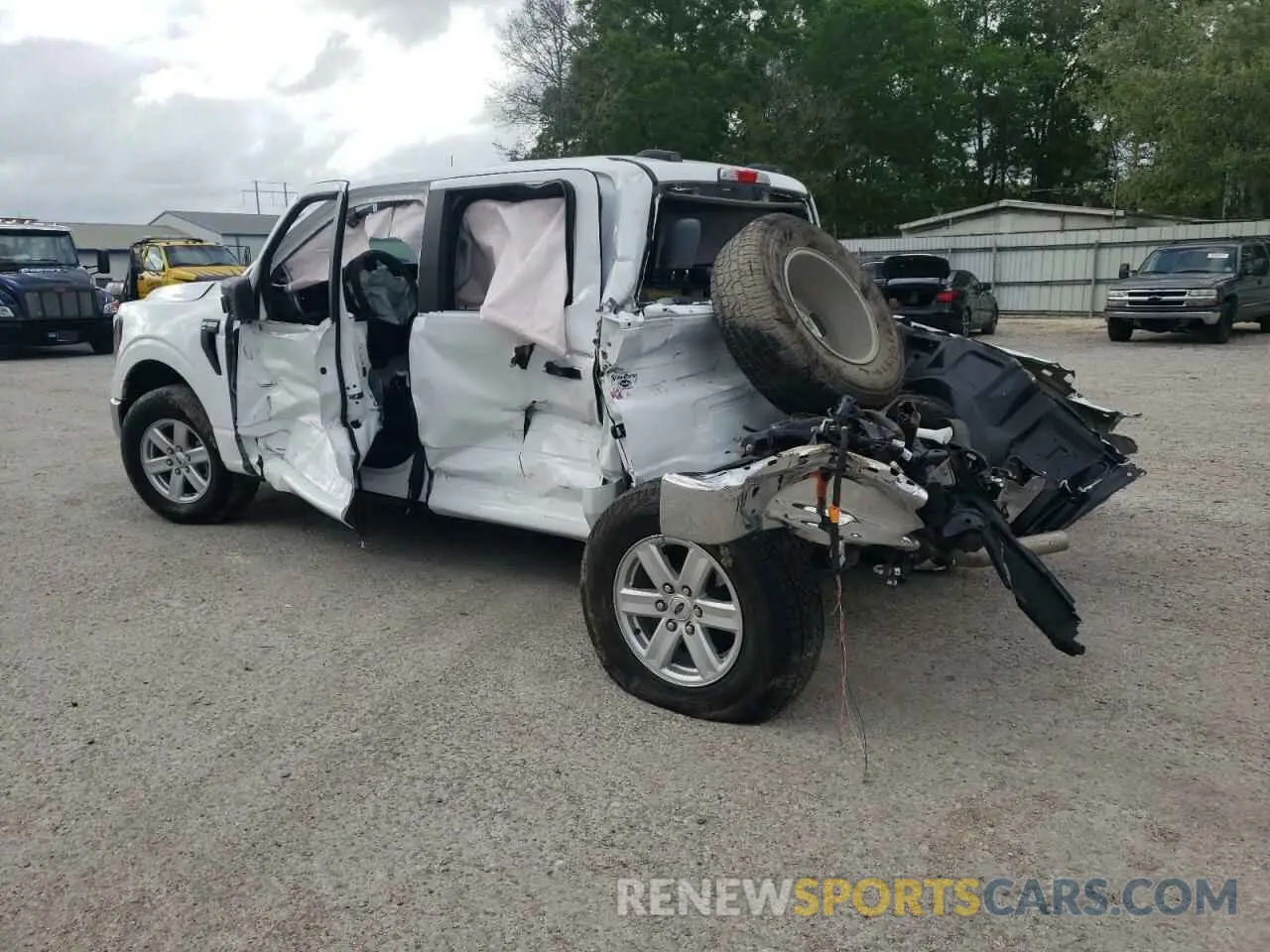 2 Photograph of a damaged car 1FTFW1E5XPFC41199 FORD F-150 2023