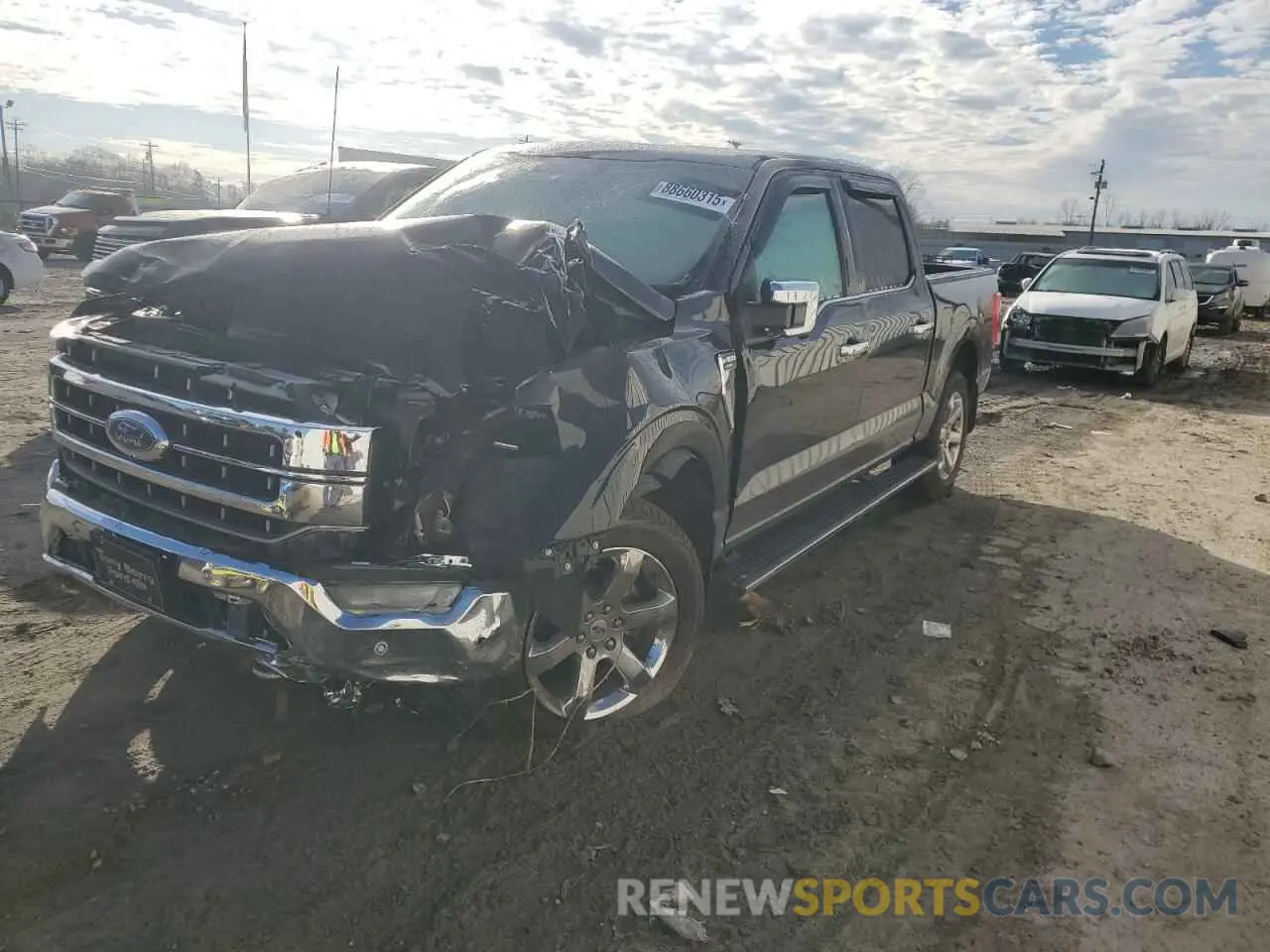 1 Photograph of a damaged car 1FTFW1E80PFA47842 FORD F-150 2023
