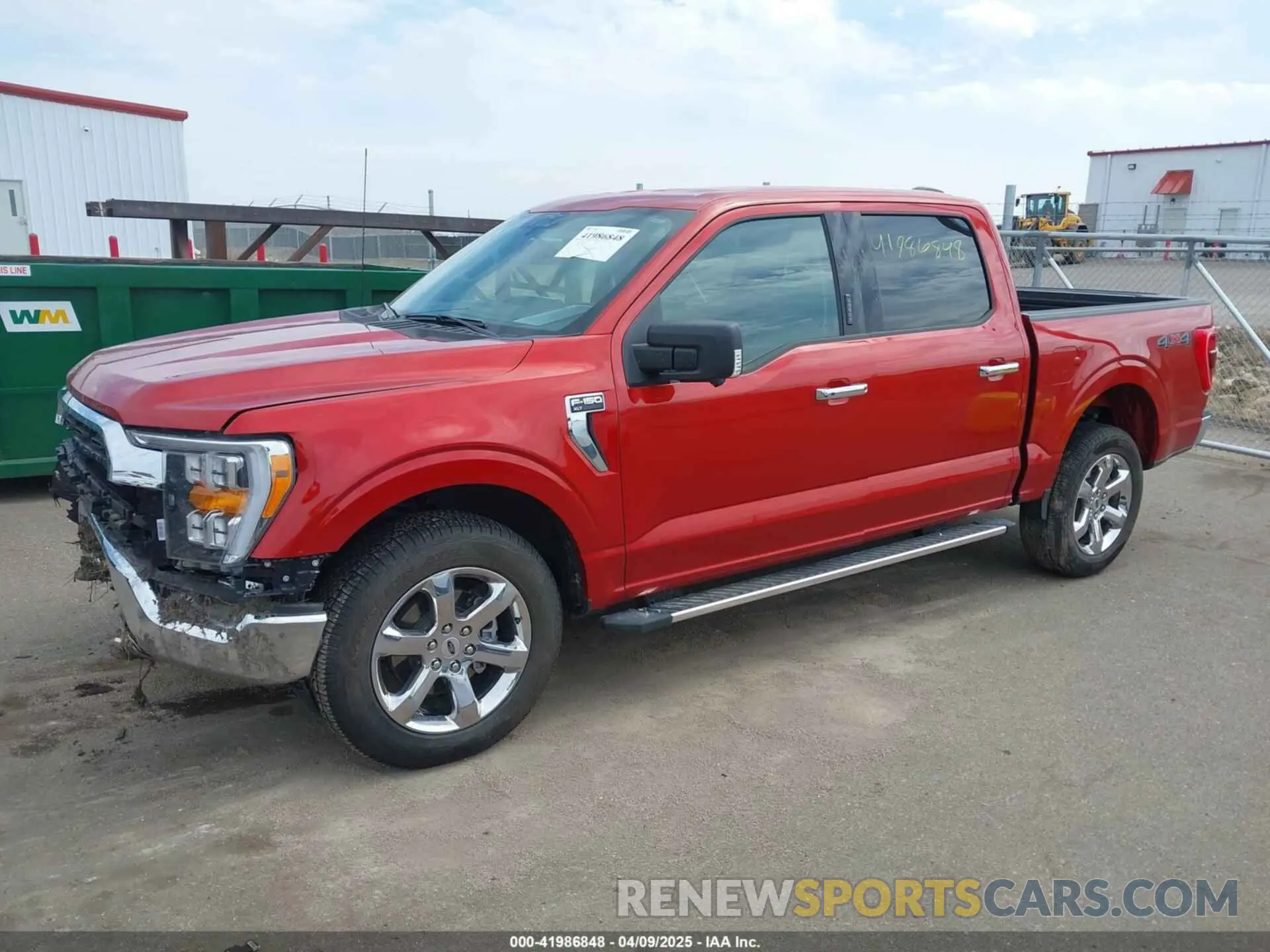 2 Photograph of a damaged car 1FTFW1E80PKD40048 FORD F-150 2023