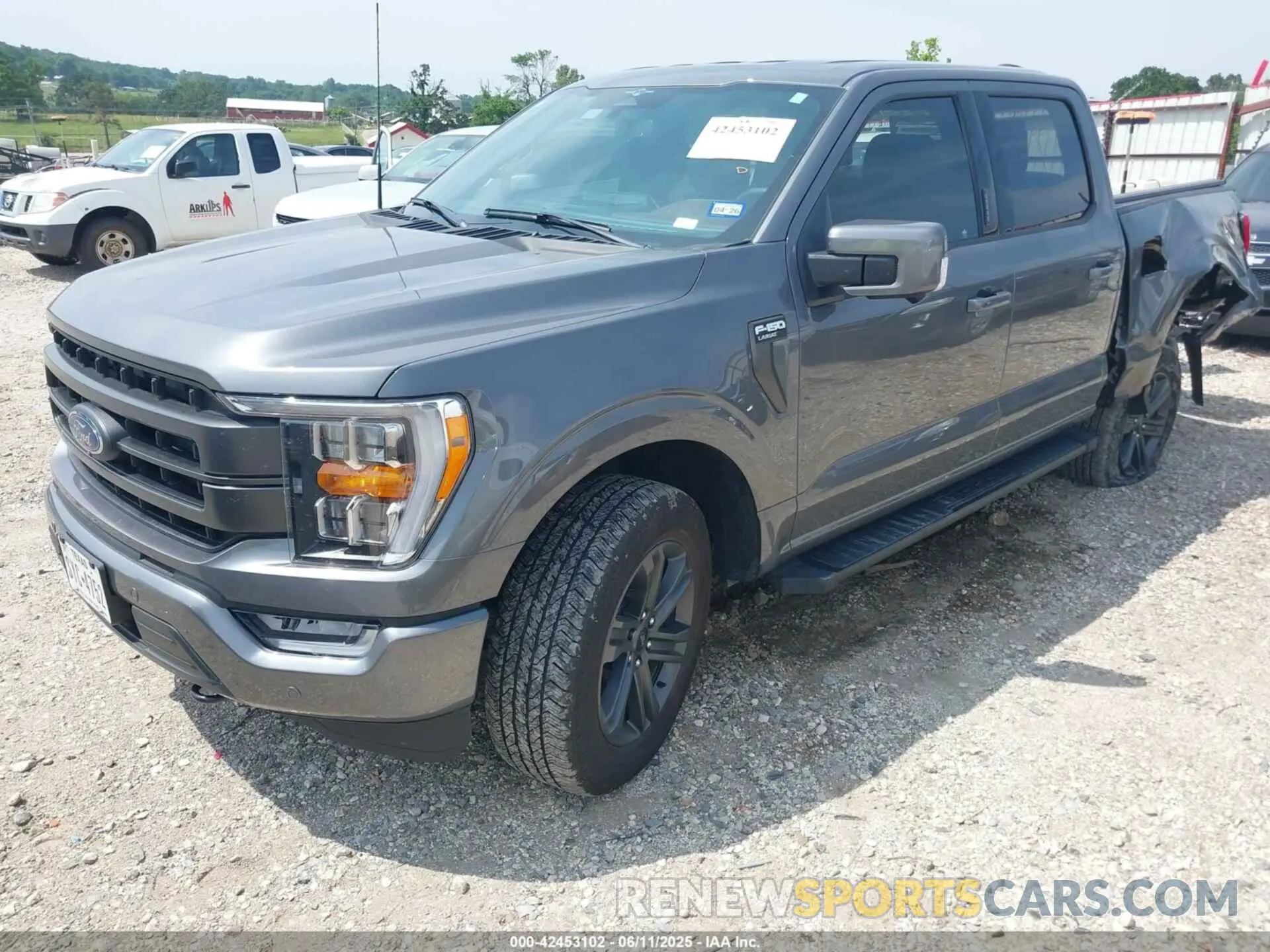 2 Photograph of a damaged car 1FTFW1E80PKE07196 FORD F-150 2023