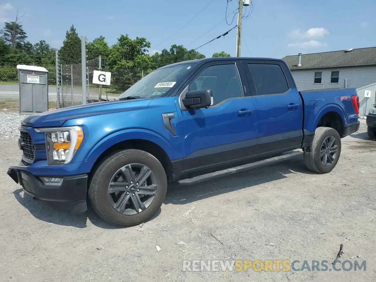 1 Photograph of a damaged car 1FTFW1E80PKE34205 FORD F-150 2023