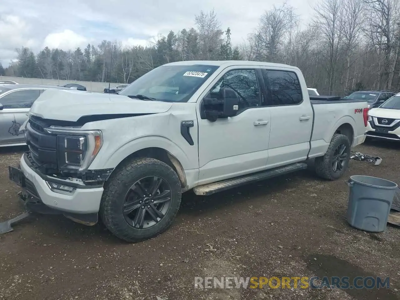 1 Photograph of a damaged car 1FTFW1E81PFA07981 FORD F-150 2023