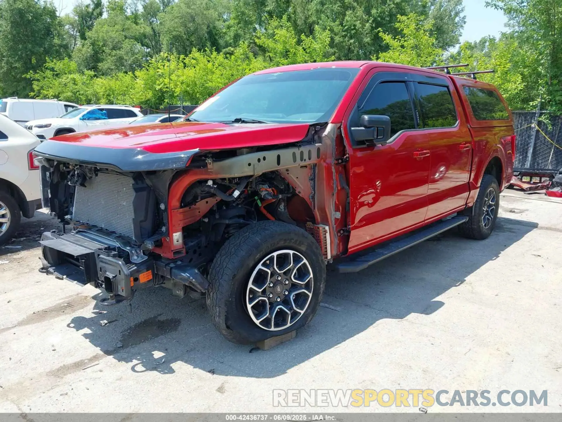2 Photograph of a damaged car 1FTFW1E81PKD40821 FORD F-150 2023