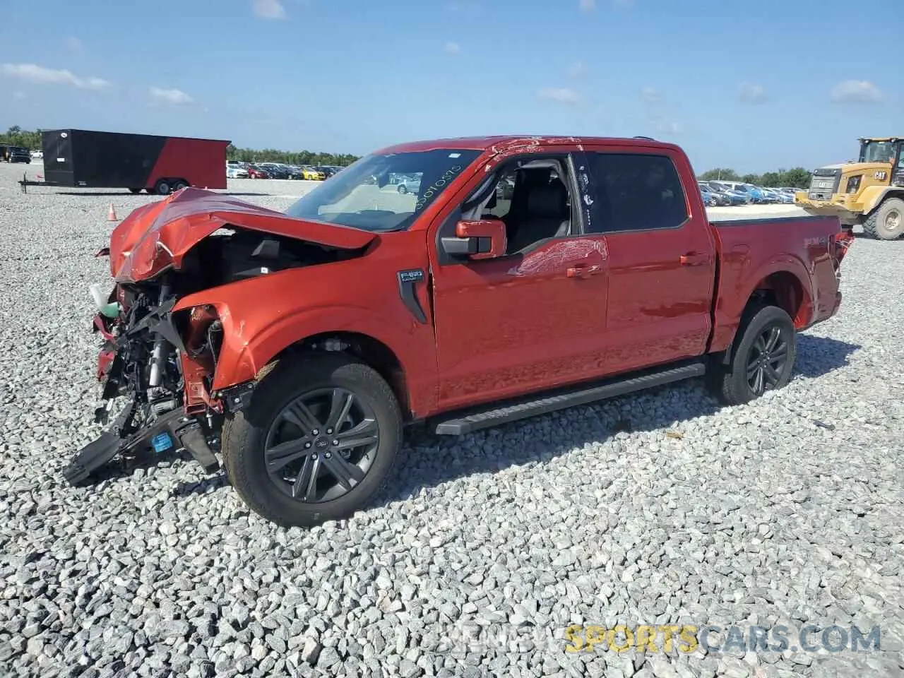 1 Photograph of a damaged car 1FTFW1E81PKE27280 FORD F-150 2023