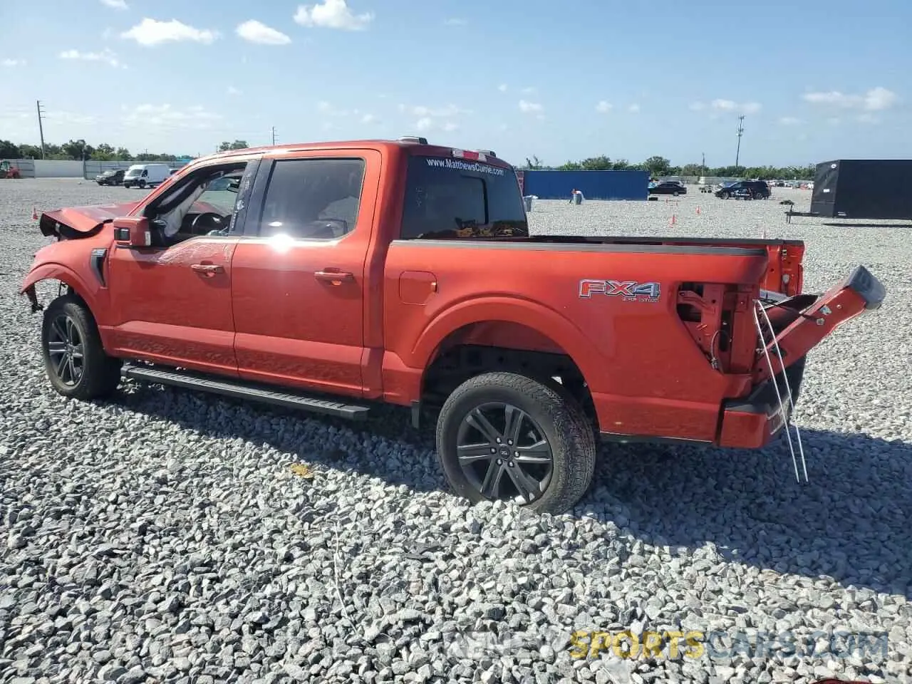 2 Photograph of a damaged car 1FTFW1E81PKE27280 FORD F-150 2023