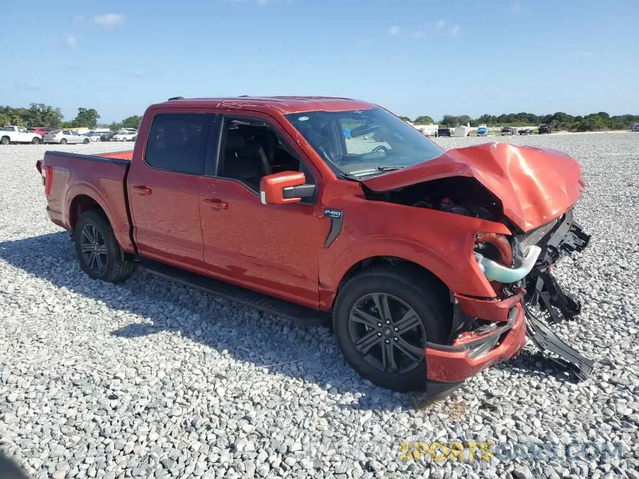 4 Photograph of a damaged car 1FTFW1E81PKE27280 FORD F-150 2023