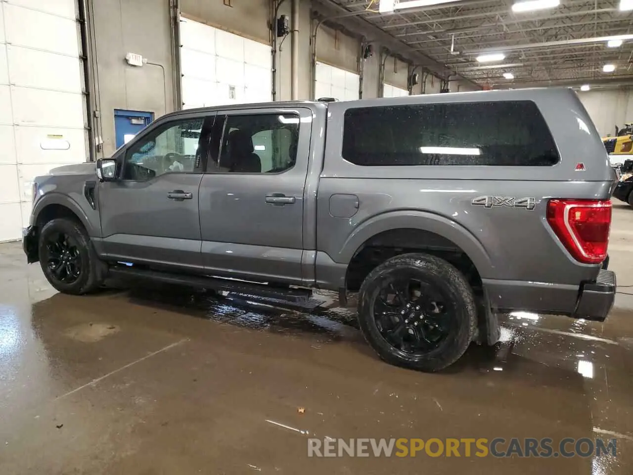 2 Photograph of a damaged car 1FTFW1E82PFA78395 FORD F-150 2023