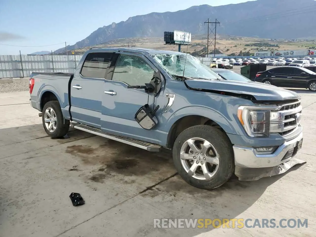 4 Photograph of a damaged car 1FTFW1E82PFC04870 FORD F-150 2023