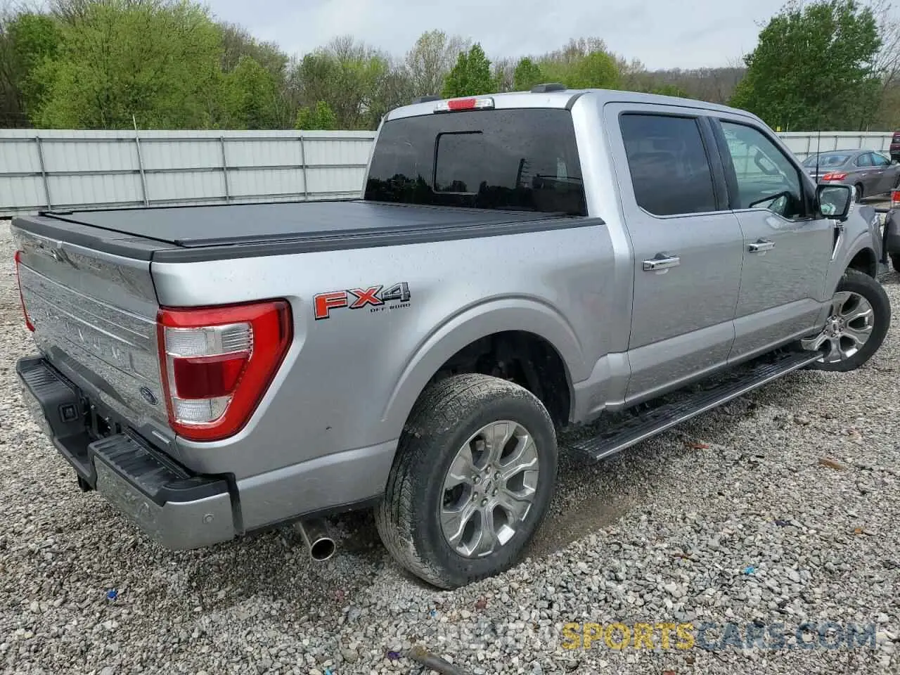 3 Photograph of a damaged car 1FTFW1E82PFD31022 FORD F-150 2023