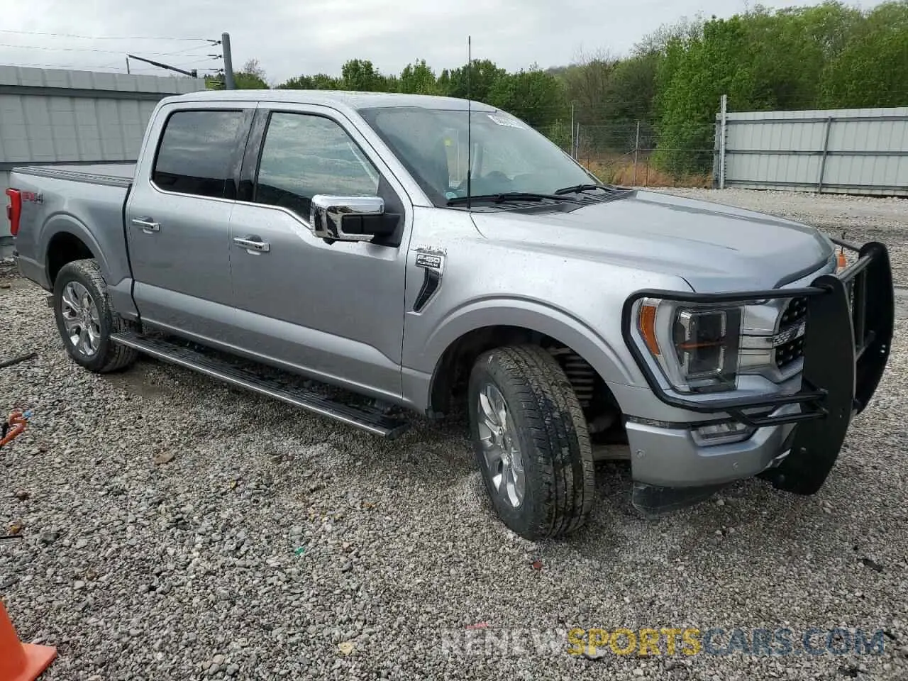 4 Photograph of a damaged car 1FTFW1E82PFD31022 FORD F-150 2023
