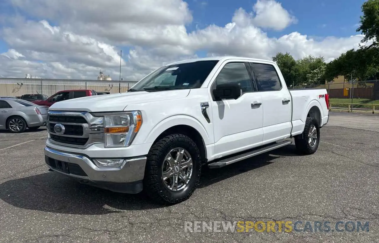 2 Photograph of a damaged car 1FTFW1E82PKD46482 FORD F-150 2023