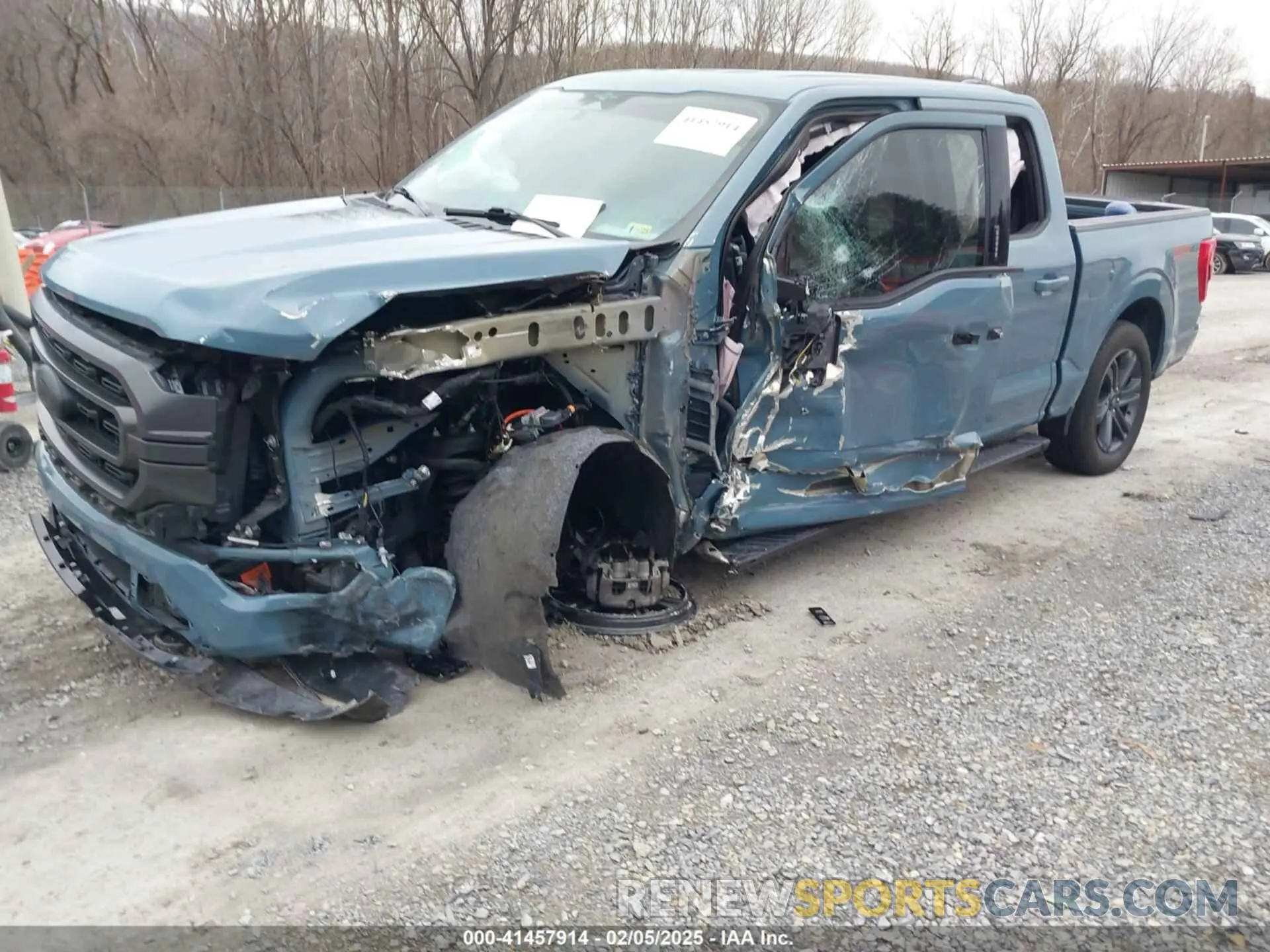 2 Photograph of a damaged car 1FTFW1E82PKE25876 FORD F-150 2023