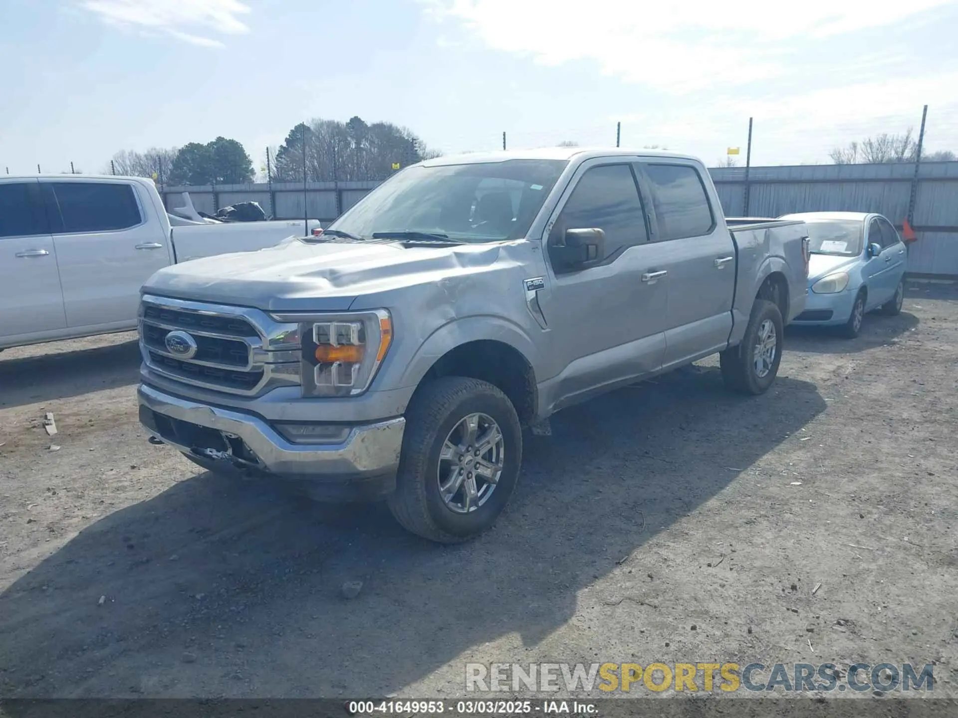 2 Photograph of a damaged car 1FTFW1E82PKF84459 FORD F-150 2023