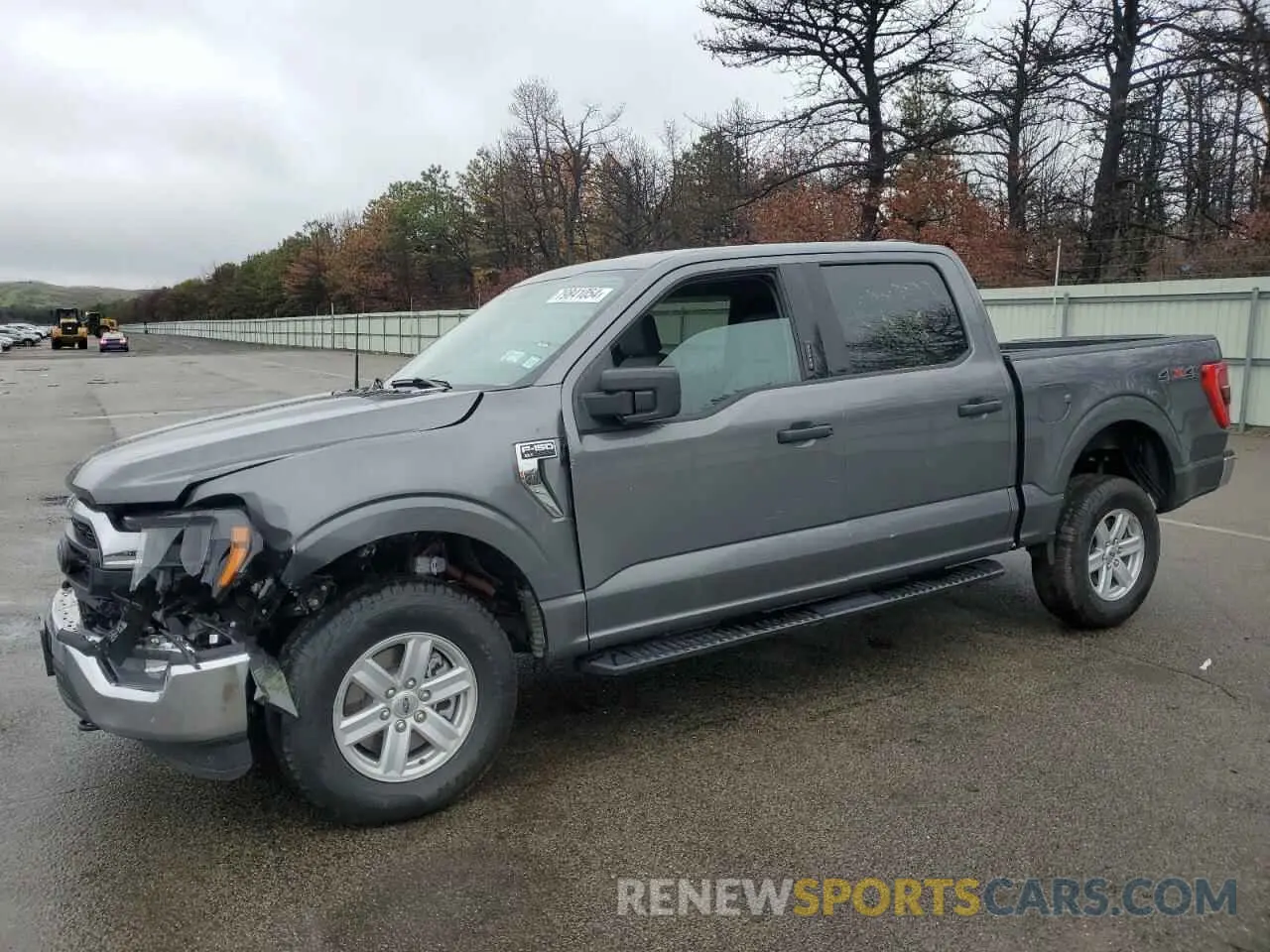 1 Photograph of a damaged car 1FTFW1E83PFA41436 FORD F-150 2023