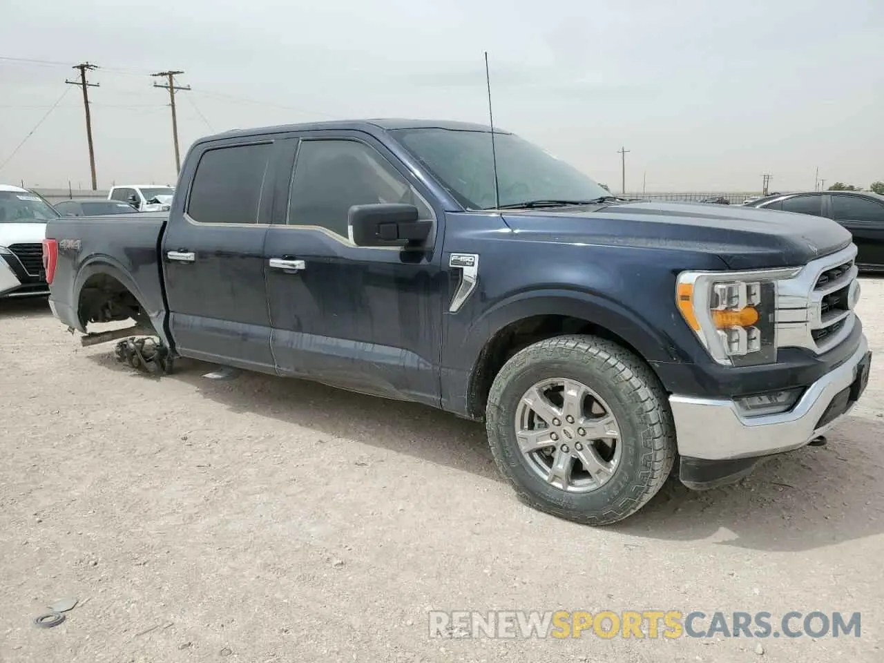 4 Photograph of a damaged car 1FTFW1E83PFB53217 FORD F-150 2023