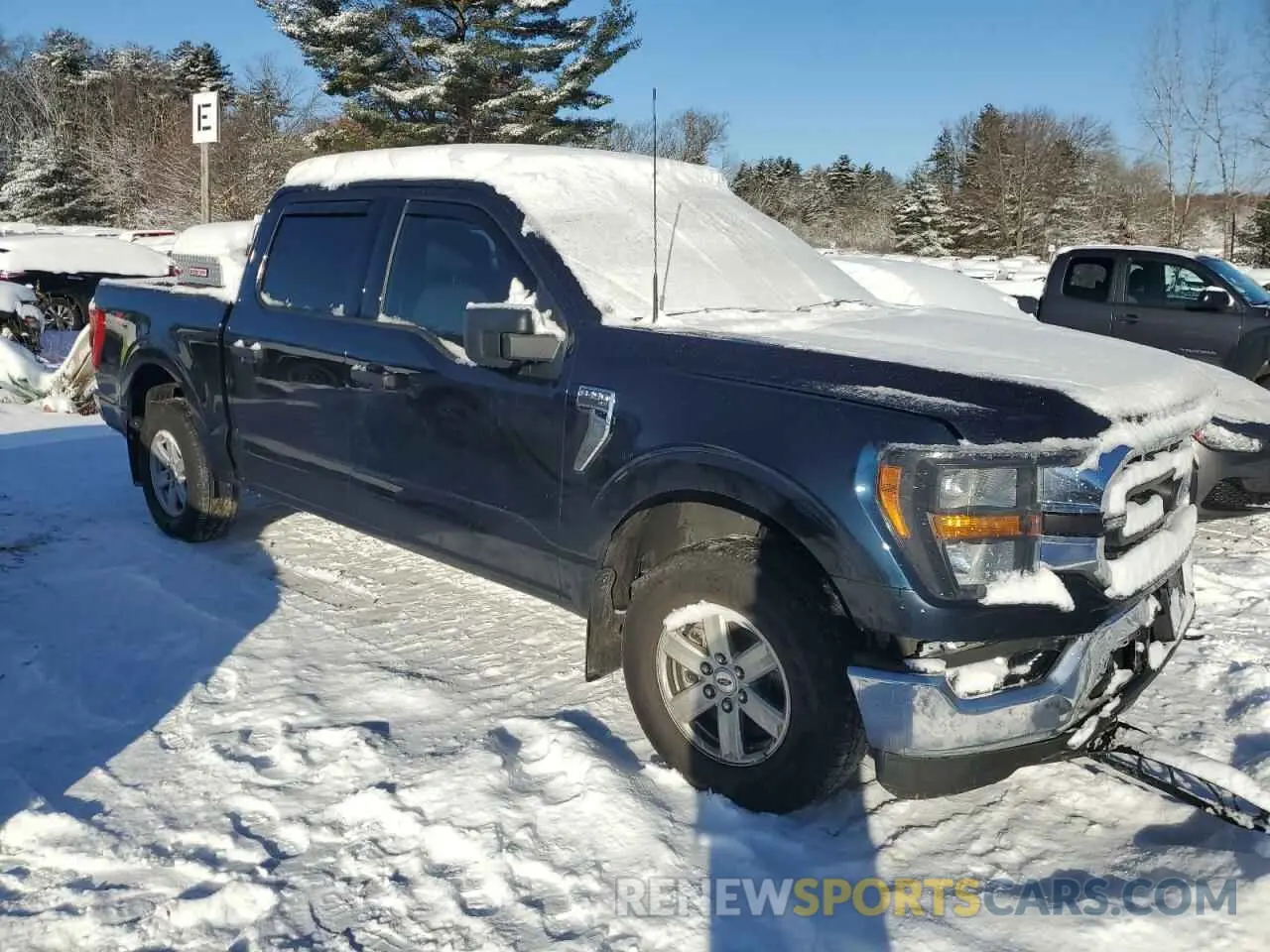 4 Photograph of a damaged car 1FTFW1E83PFC67332 FORD F-150 2023