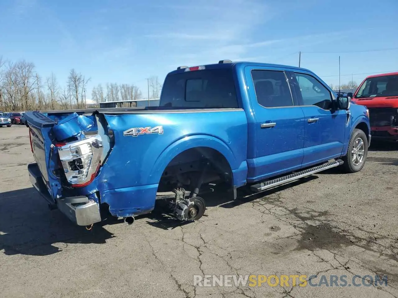 3 Photograph of a damaged car 1FTFW1E83PKE61513 FORD F-150 2023