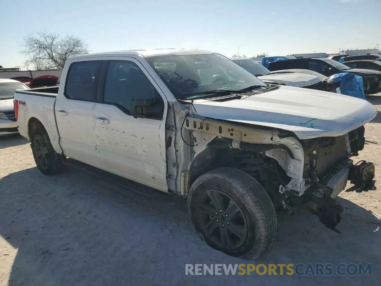 4 Photograph of a damaged car 1FTFW1E83PKE64329 FORD F-150 2023
