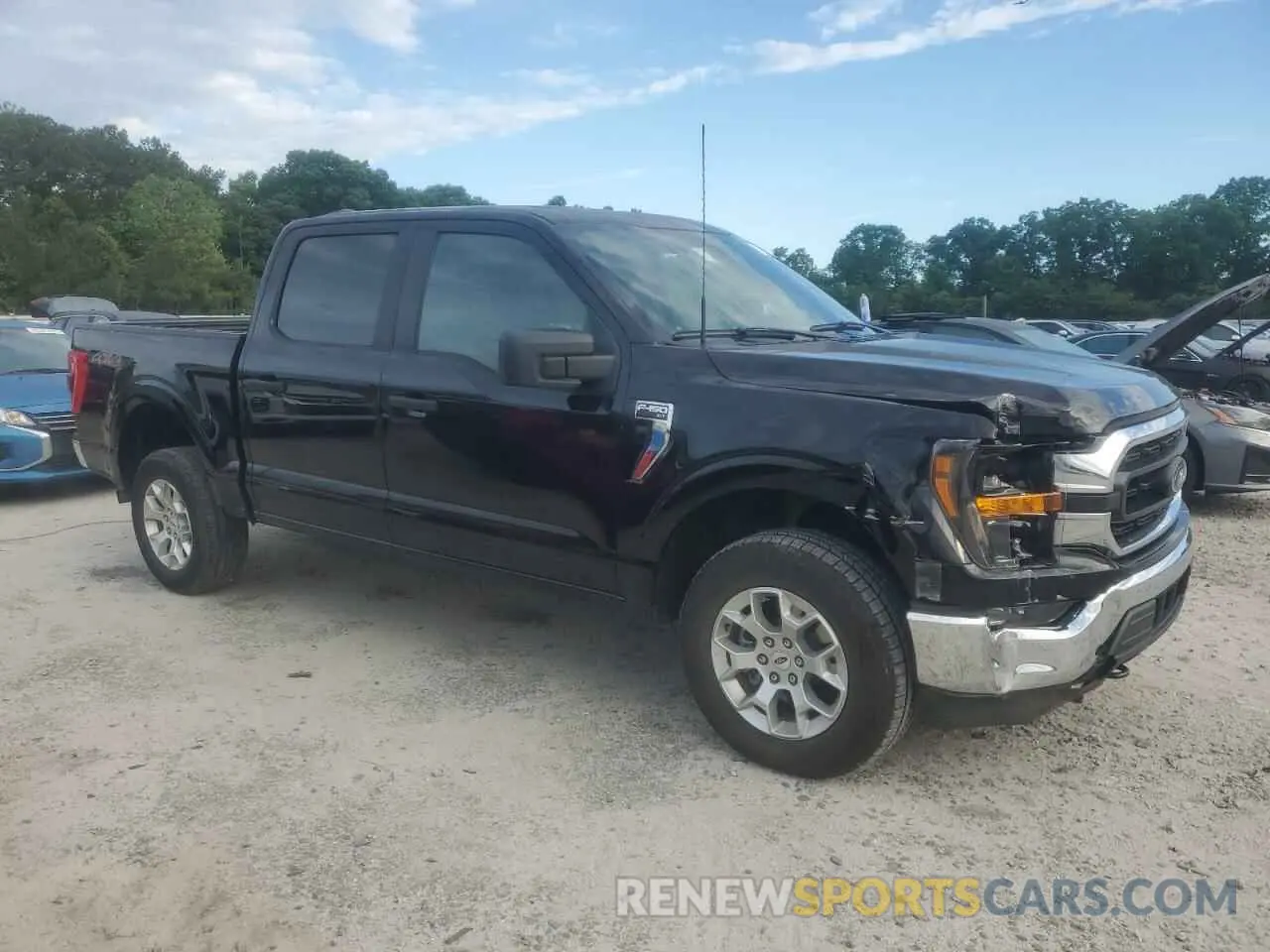 4 Photograph of a damaged car 1FTFW1E83PKF04828 FORD F-150 2023