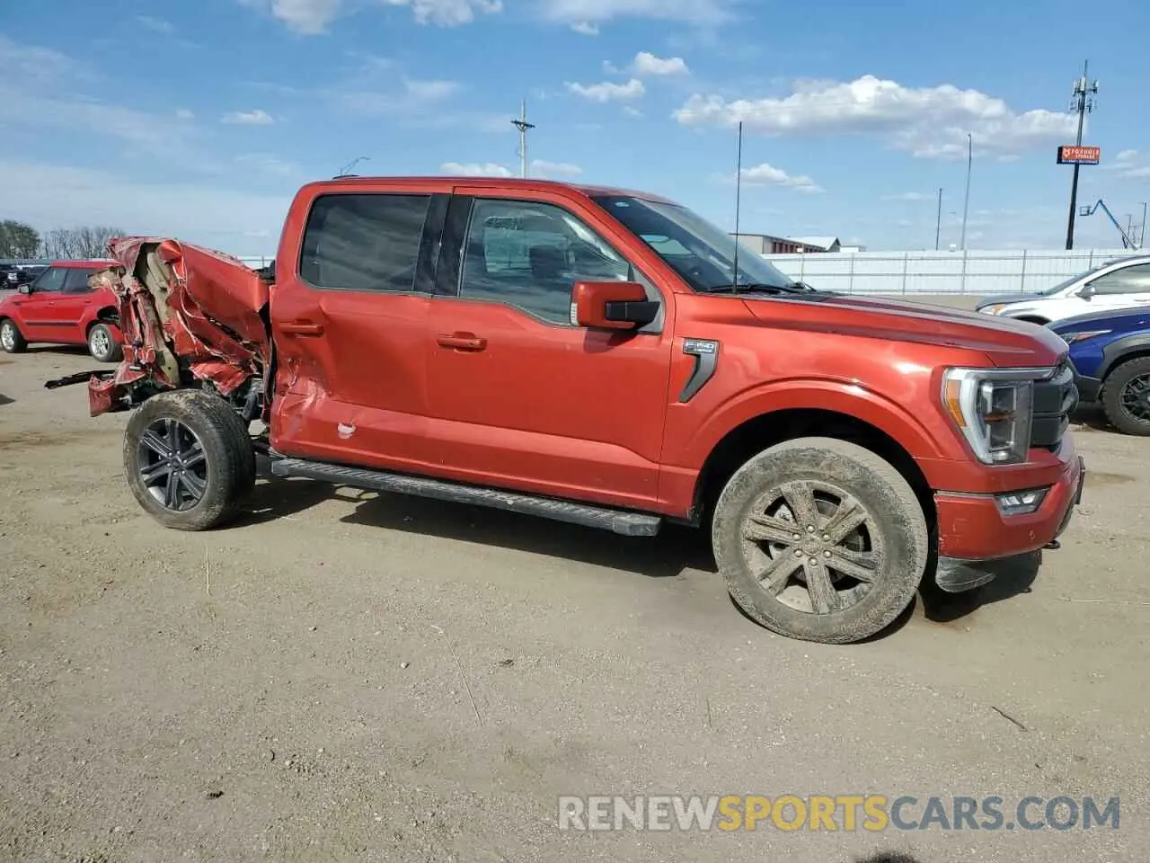 4 Photograph of a damaged car 1FTFW1E83PKG11247 FORD F-150 2023