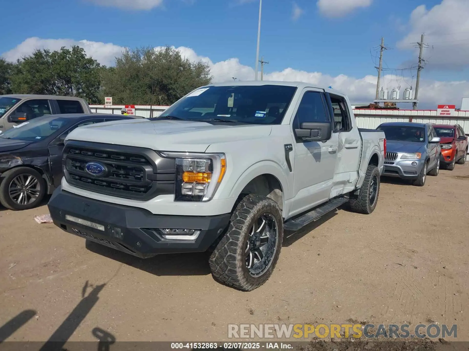2 Photograph of a damaged car 1FTFW1E84PFA28761 FORD F-150 2023