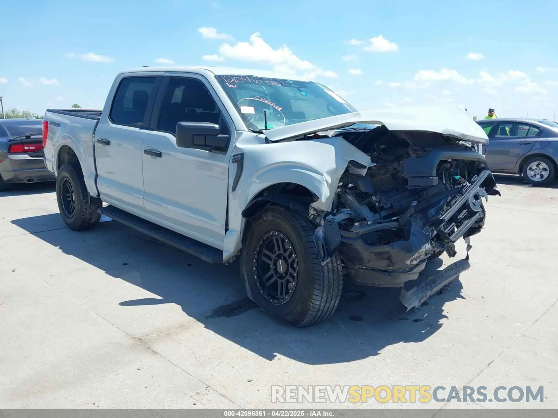 1 Photograph of a damaged car 1FTFW1E84PFA48461 FORD F-150 2023