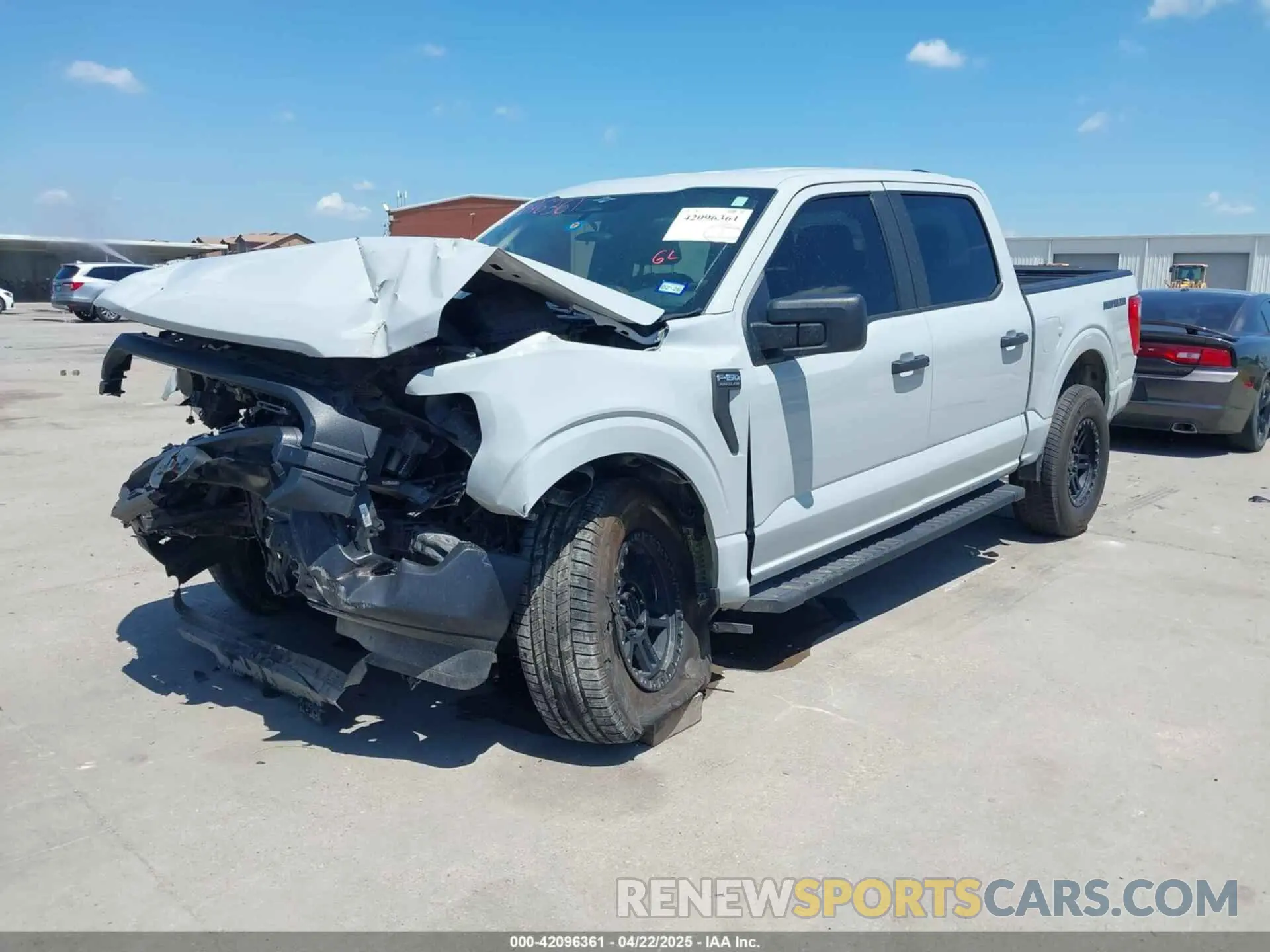 2 Photograph of a damaged car 1FTFW1E84PFA48461 FORD F-150 2023