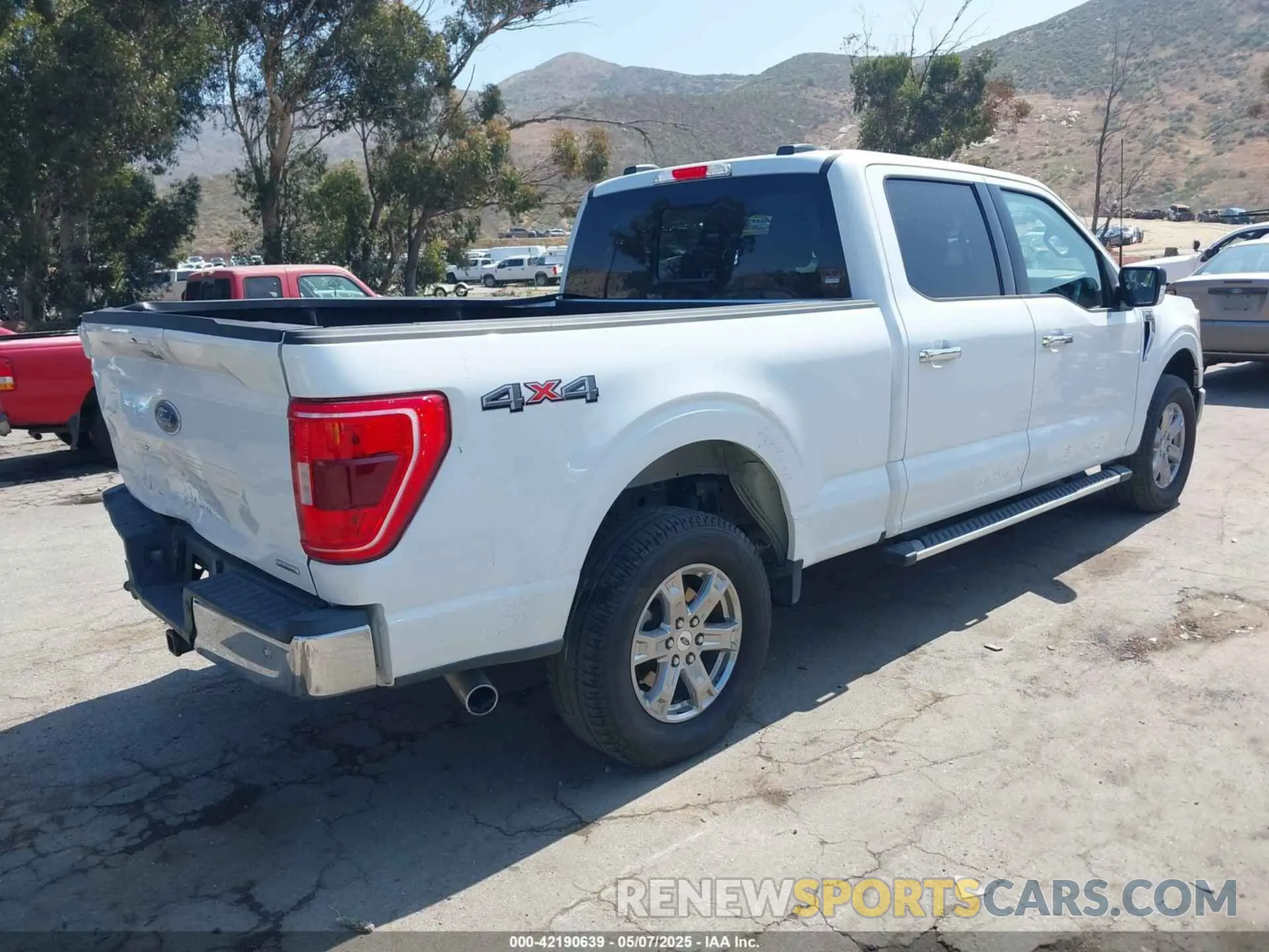 4 Photograph of a damaged car 1FTFW1E84PFB46941 FORD F-150 2023