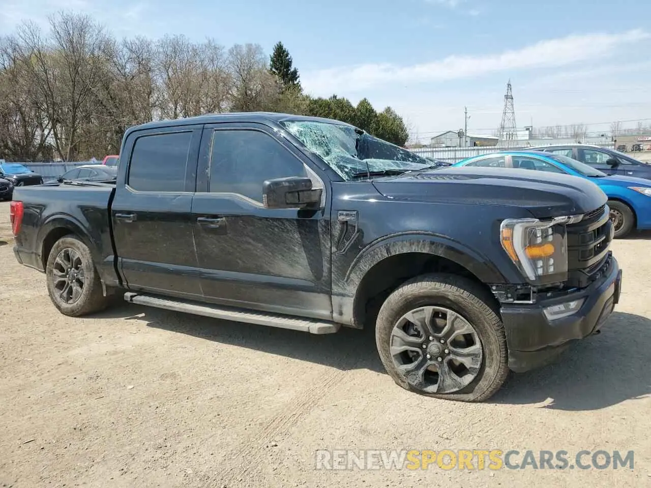 4 Photograph of a damaged car 1FTFW1E85PFA74387 FORD F-150 2023