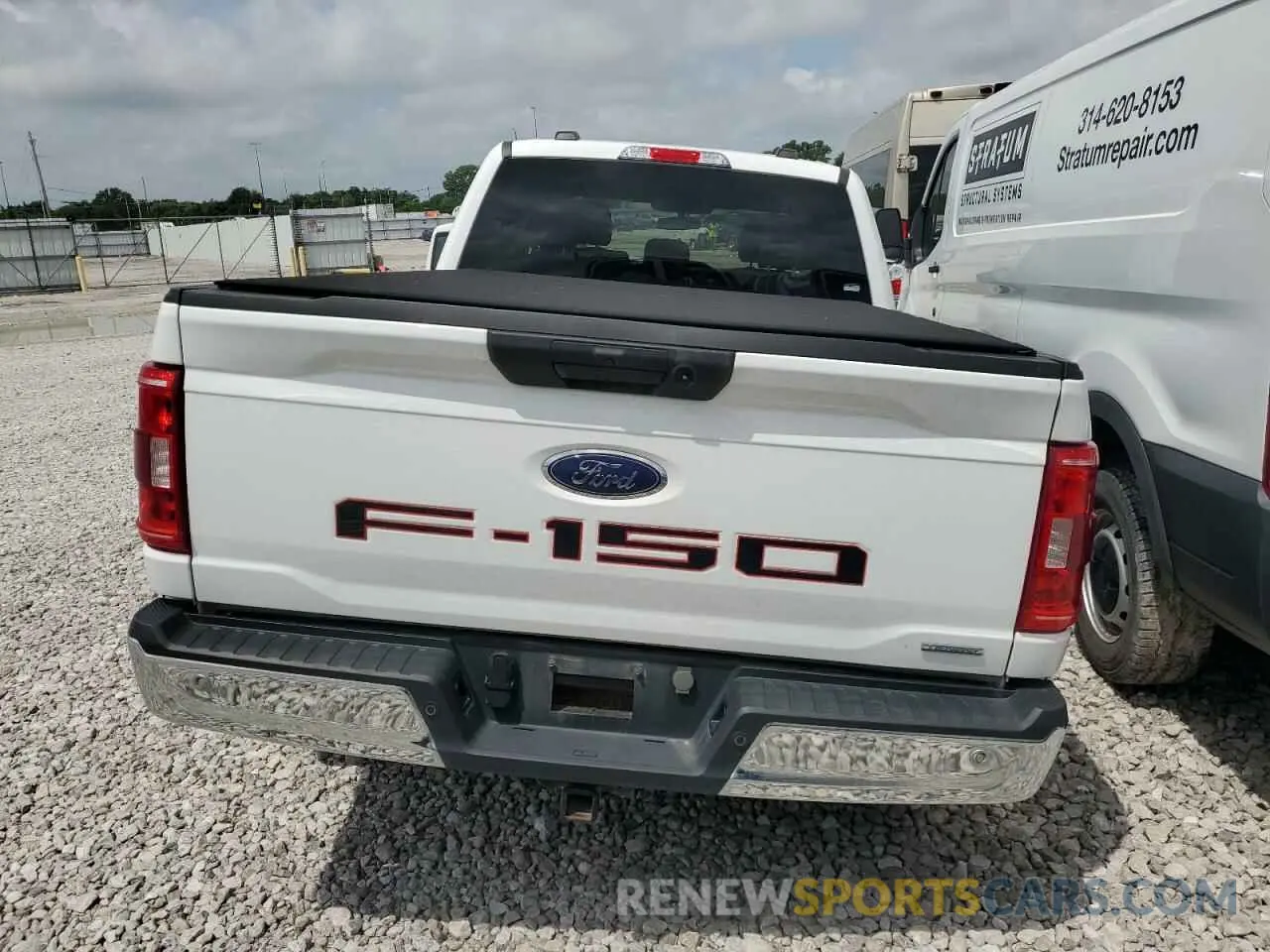 6 Photograph of a damaged car 1FTFW1E85PKE81732 FORD F-150 2023