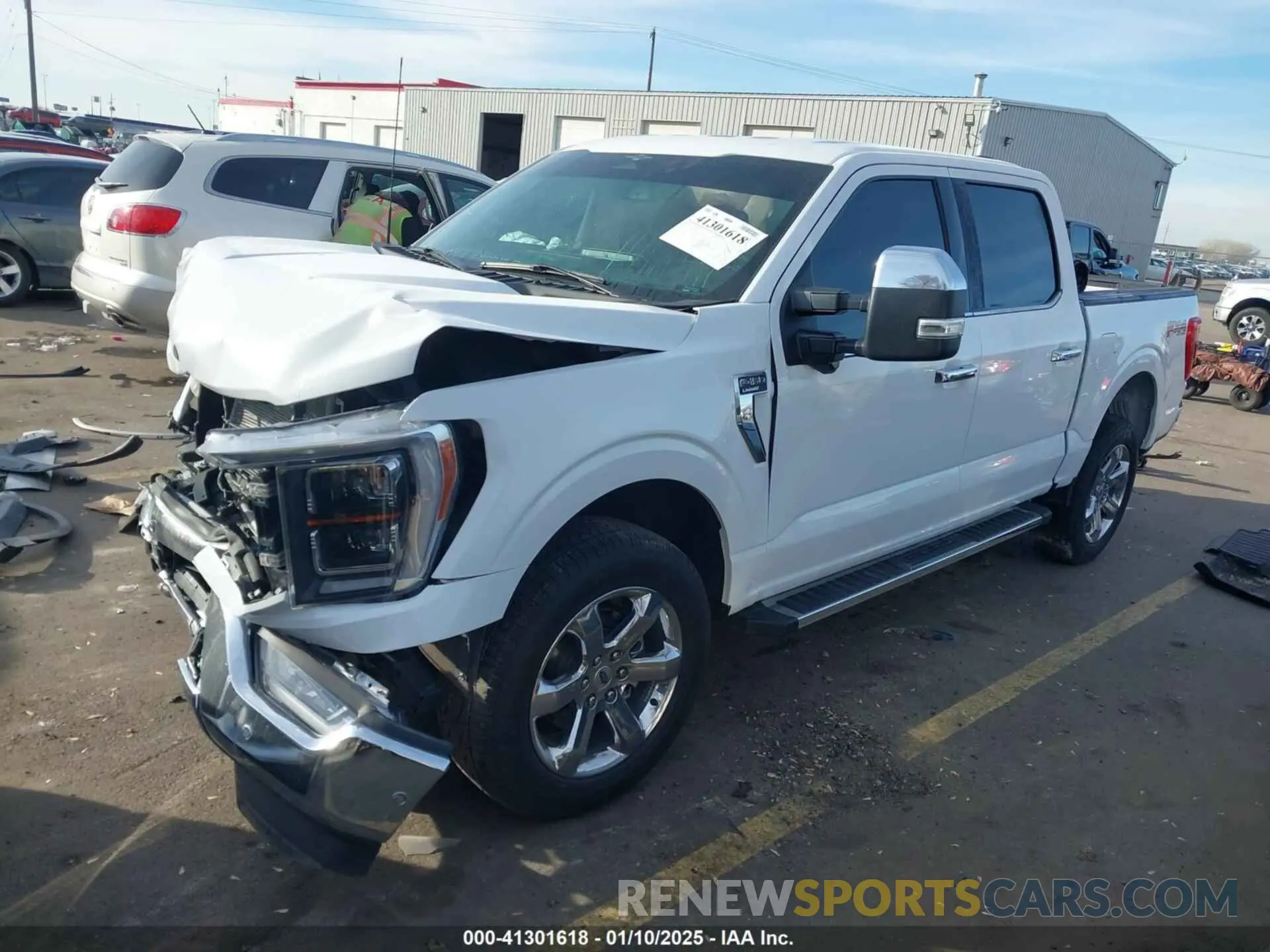 2 Photograph of a damaged car 1FTFW1E85PKF14275 FORD F-150 2023