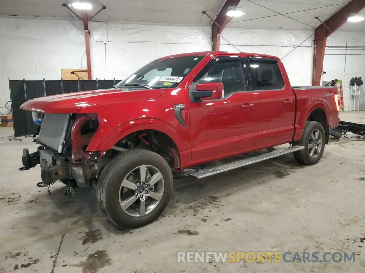1 Photograph of a damaged car 1FTFW1E86PFC45437 FORD F-150 2023
