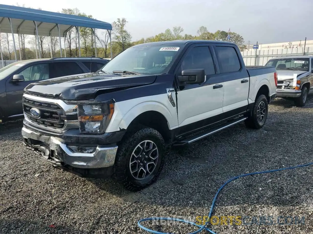1 Photograph of a damaged car 1FTFW1E86PKE12032 FORD F-150 2023