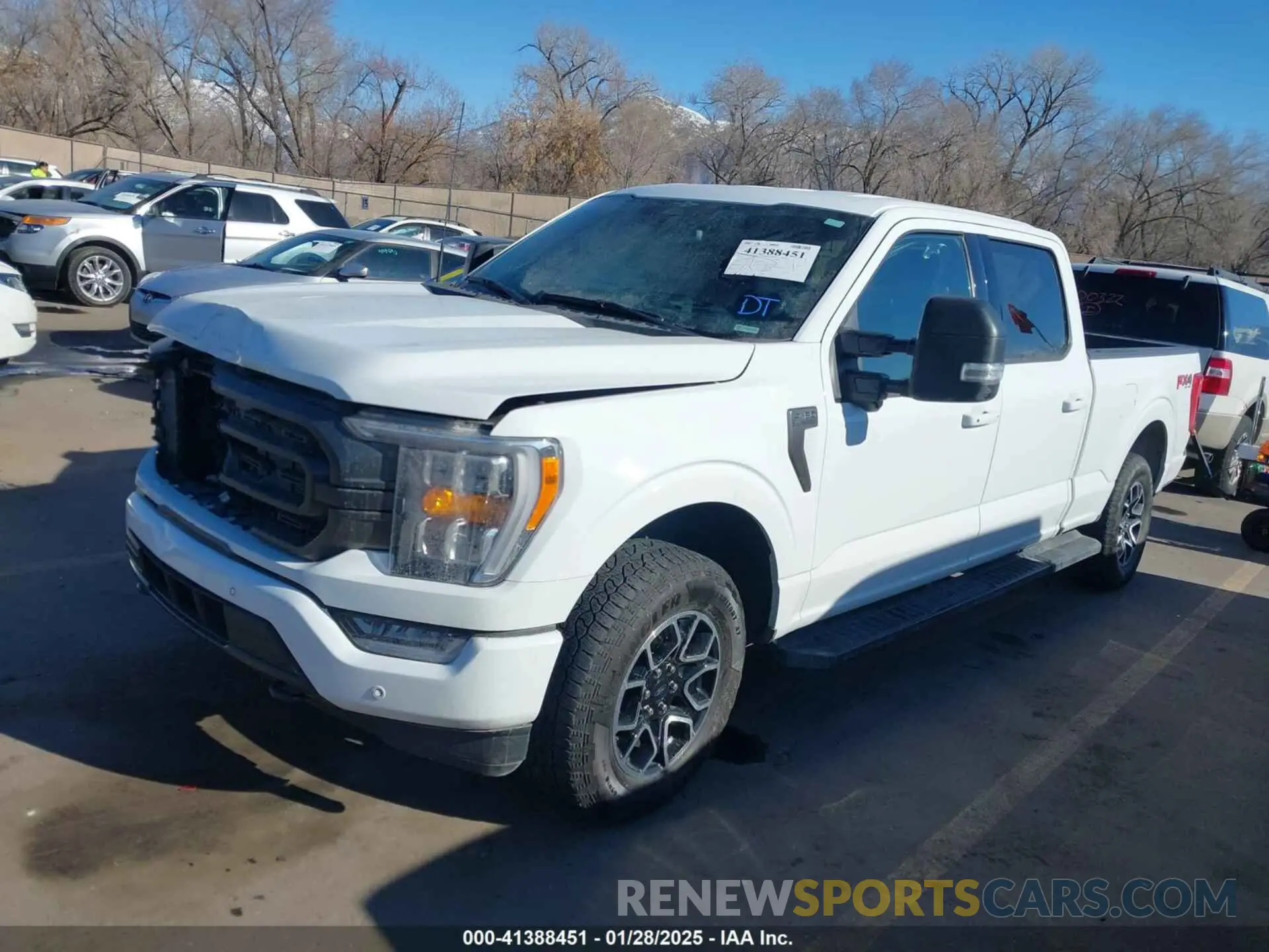 2 Photograph of a damaged car 1FTFW1E87PFB31057 FORD F-150 2023
