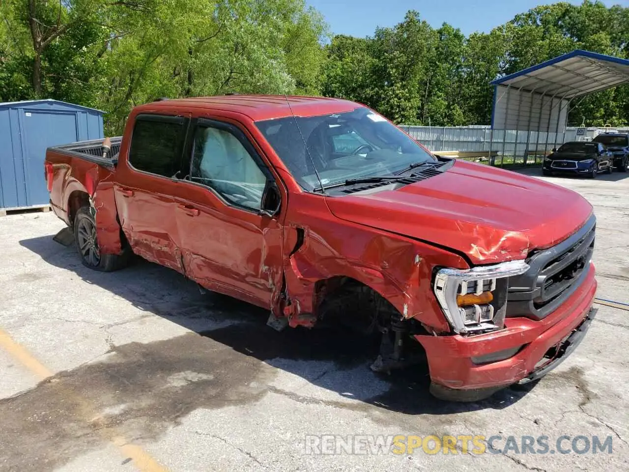 4 Photograph of a damaged car 1FTFW1E87PKD11940 FORD F-150 2023