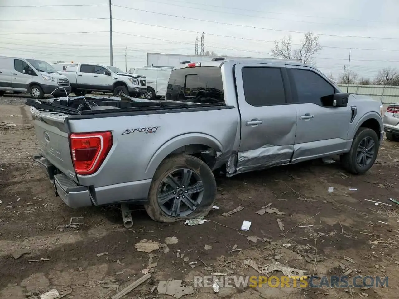 3 Photograph of a damaged car 1FTFW1E87PKG11414 FORD F-150 2023