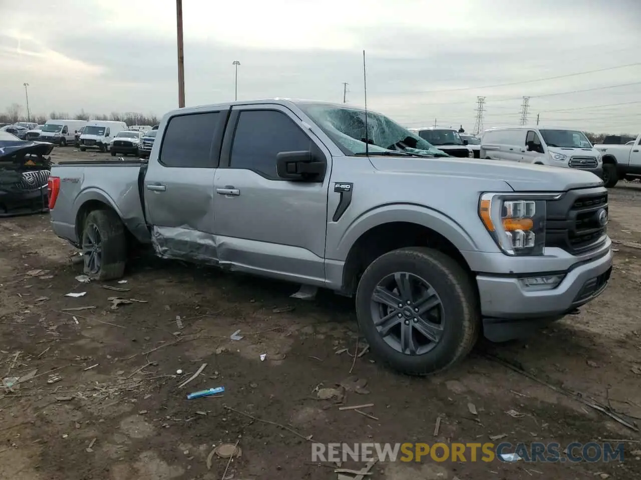 4 Photograph of a damaged car 1FTFW1E87PKG11414 FORD F-150 2023