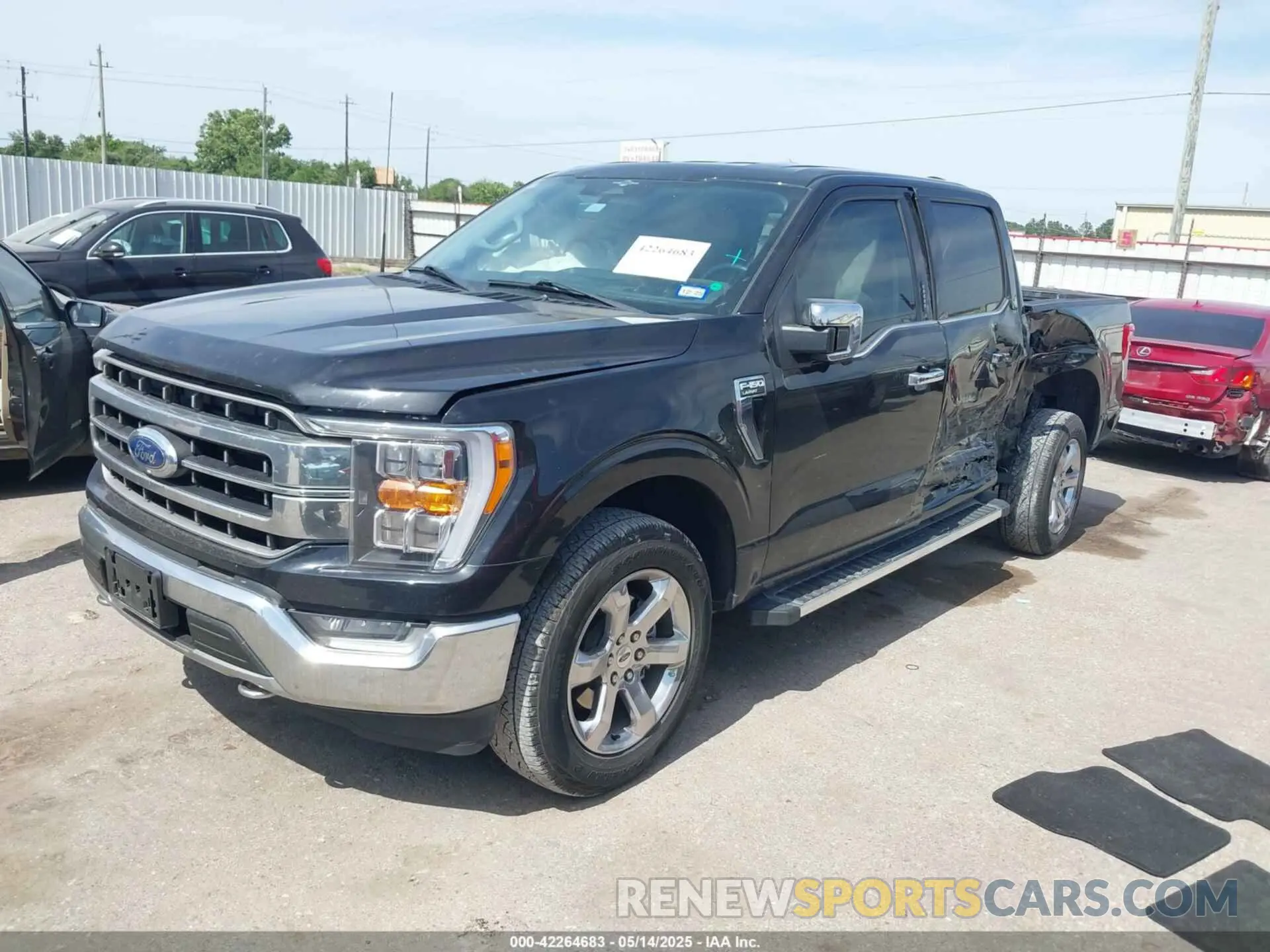 2 Photograph of a damaged car 1FTFW1E88PKD58846 FORD F-150 2023