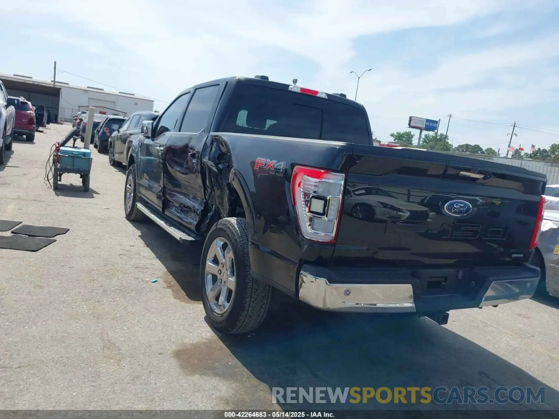 3 Photograph of a damaged car 1FTFW1E88PKD58846 FORD F-150 2023