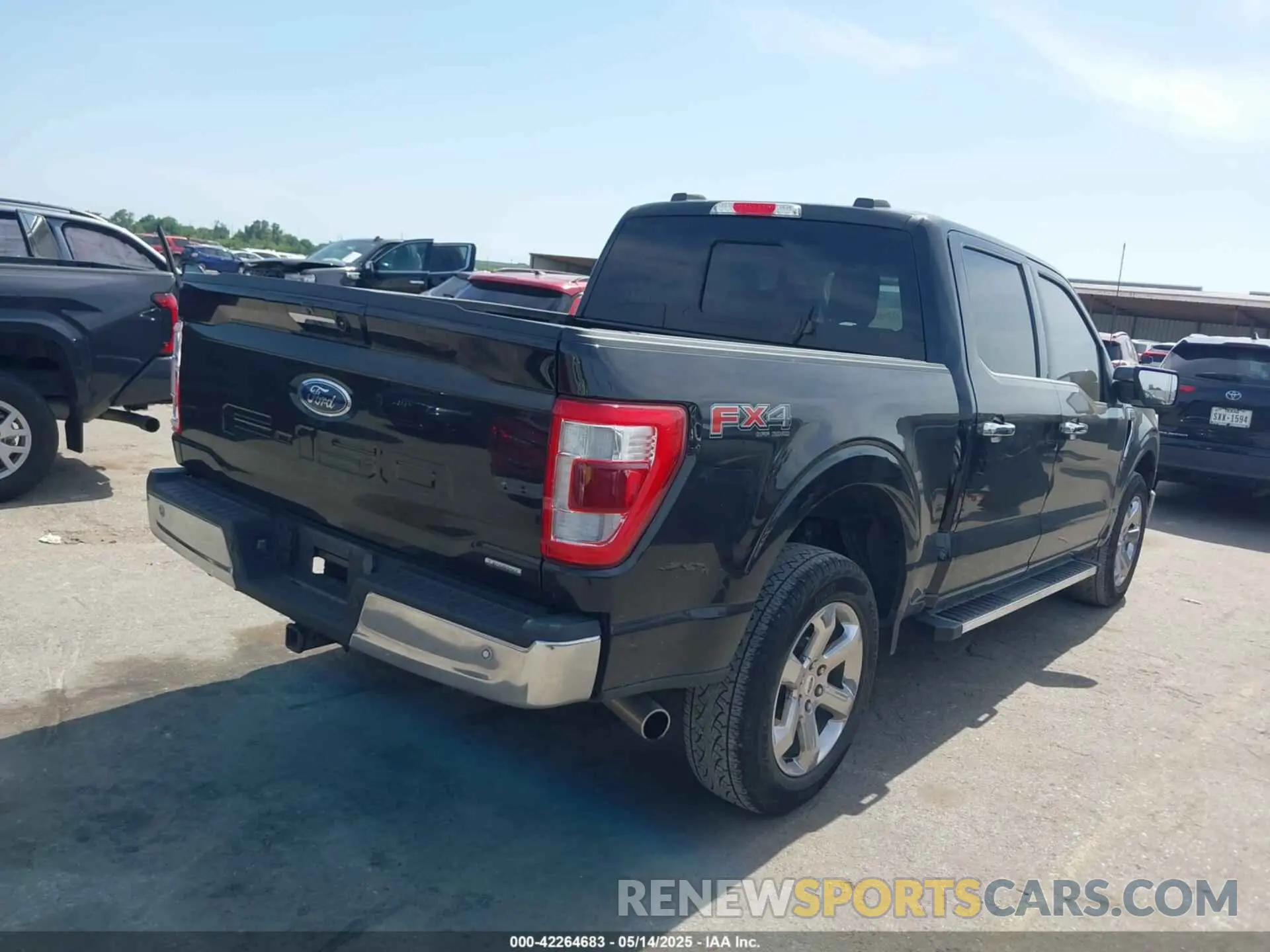 4 Photograph of a damaged car 1FTFW1E88PKD58846 FORD F-150 2023