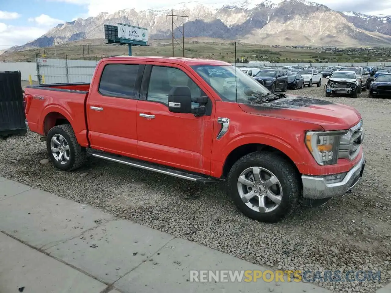 4 Photograph of a damaged car 1FTFW1E88PKE13814 FORD F-150 2023