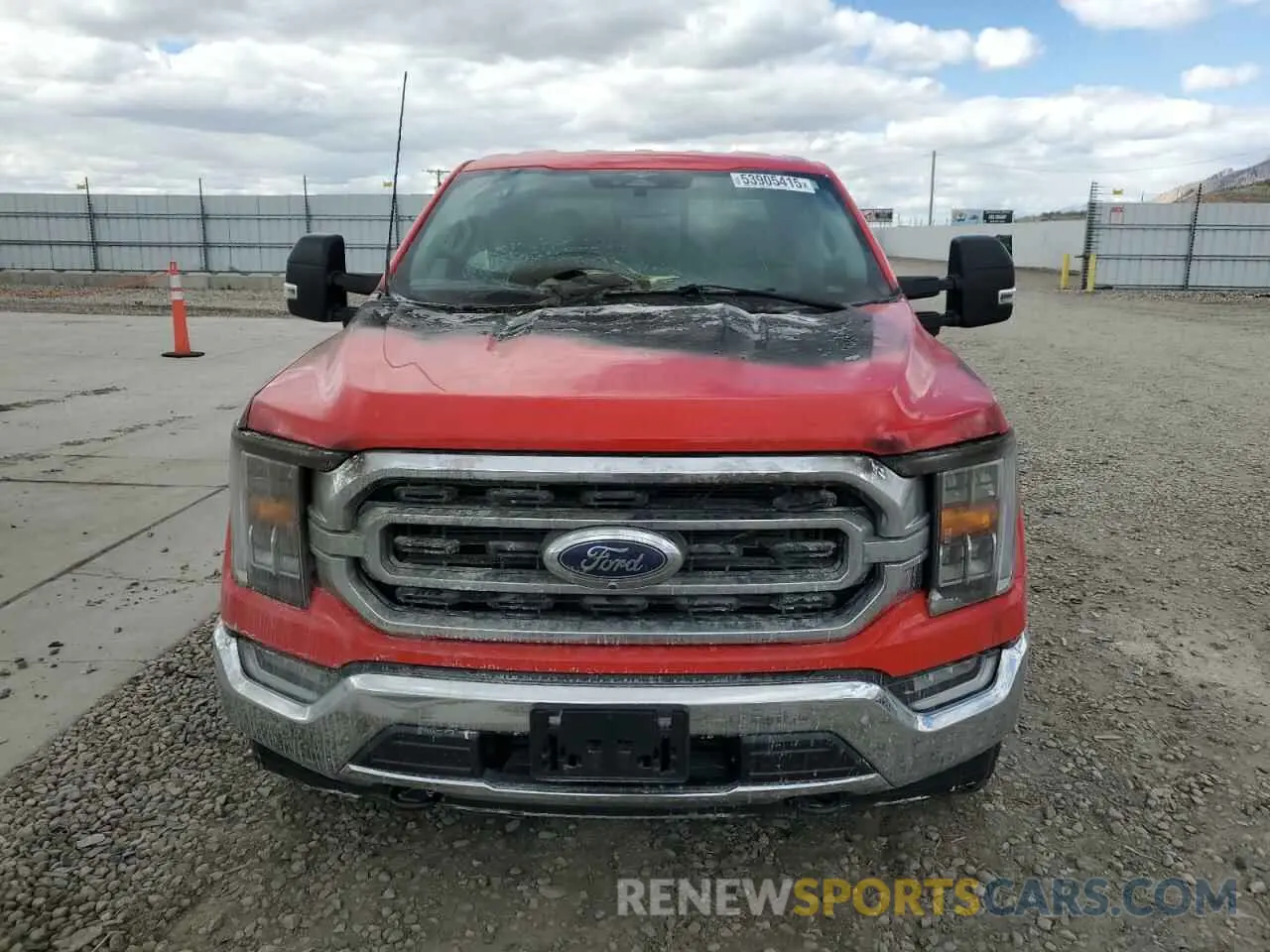 5 Photograph of a damaged car 1FTFW1E88PKE13814 FORD F-150 2023